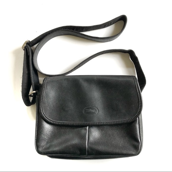 longchamp leather crossbody